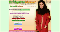 Desktop Screenshot of bridgettemonetxxx.com