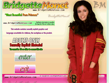 Tablet Screenshot of bridgettemonetxxx.com